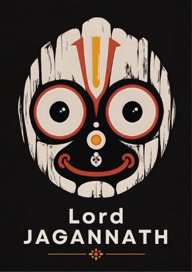 Jagannath The Cosmic Eyes master devotional artwork by Syahi Threads