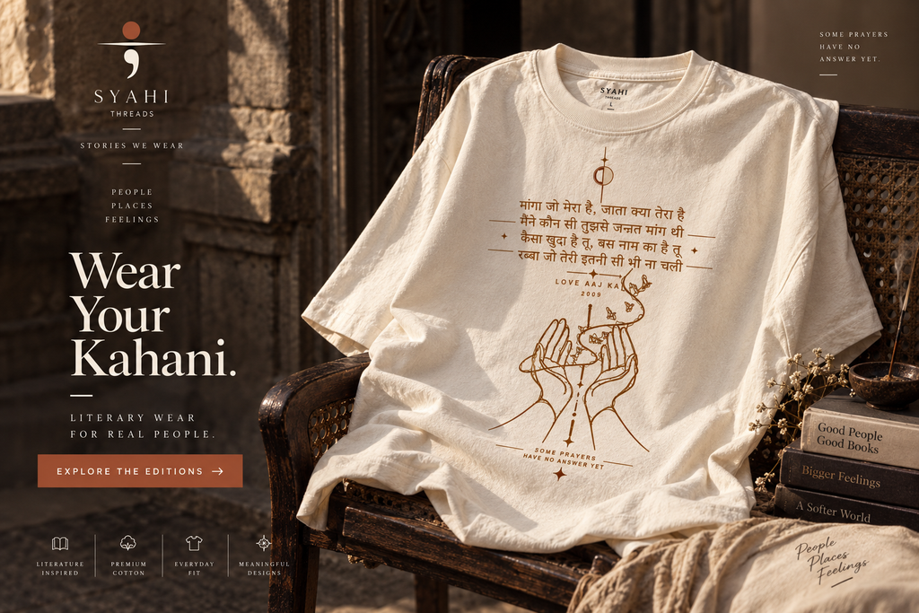Love Aaj Kal 2009 Syahi Threads T-shirt product hero