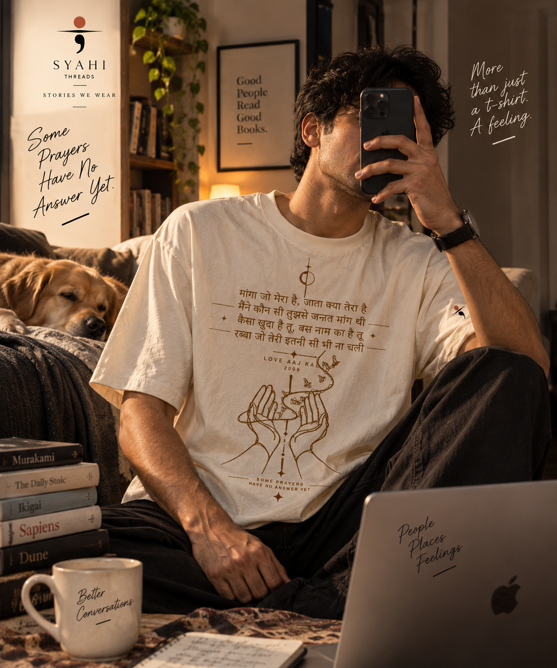 Love Aaj Kal 2009 Syahi Threads T-shirt UGC customer lifestyle