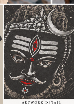 Mahakaleshwar The Master of Time artwork detail using approved master artwork